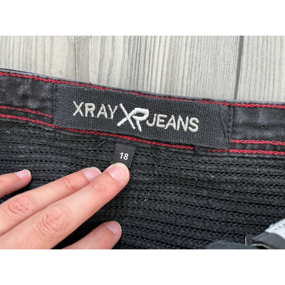 Women's XRAY Jeans Black Skinny Jeans Size 18 Plus - Picture 4 of 5
